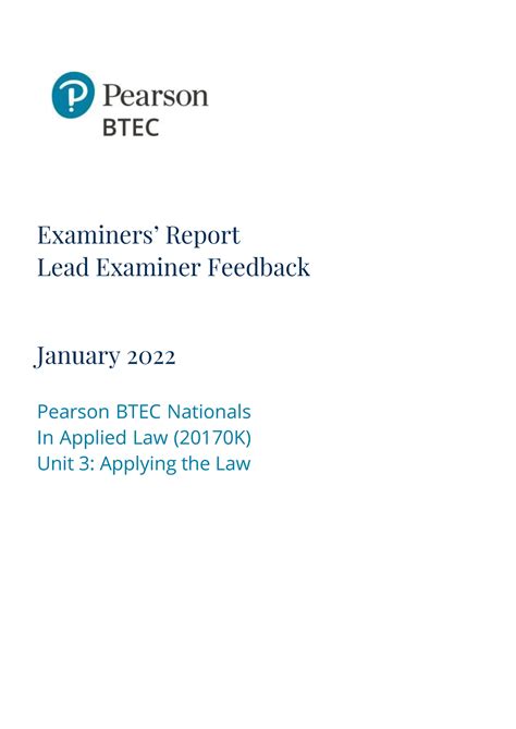 Examiners' Reports .